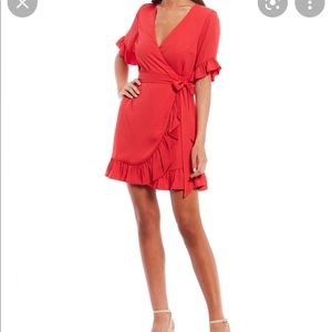Gianni Bini wrap V-neckline dress. New with tags.